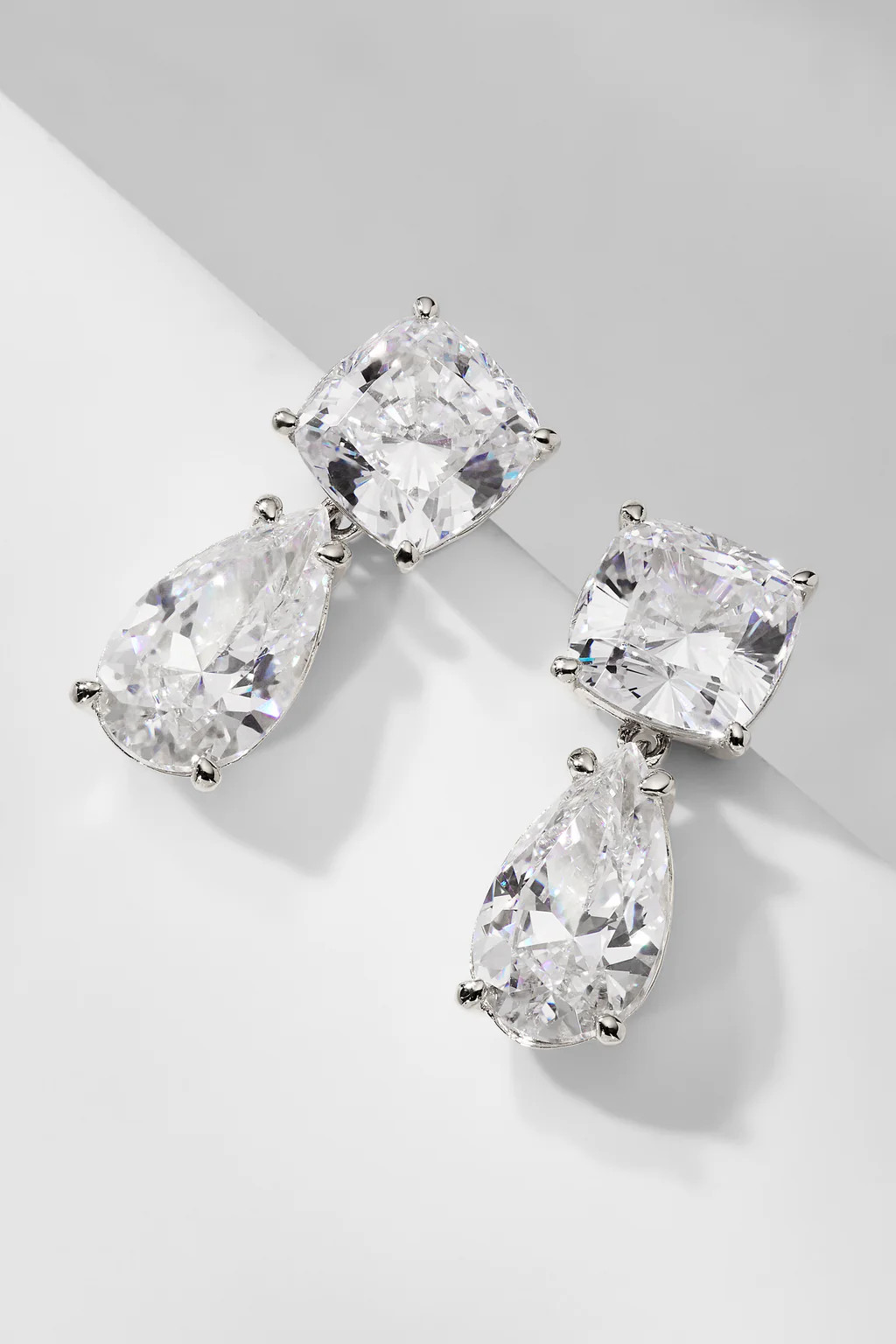 ROCKSTARS CZ PEAR DROP EARRINGS | NADRI