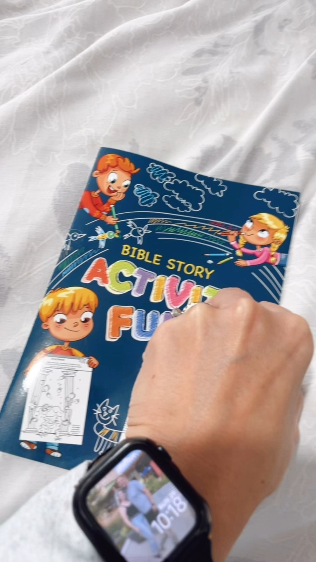 Kids Sunday service activity book