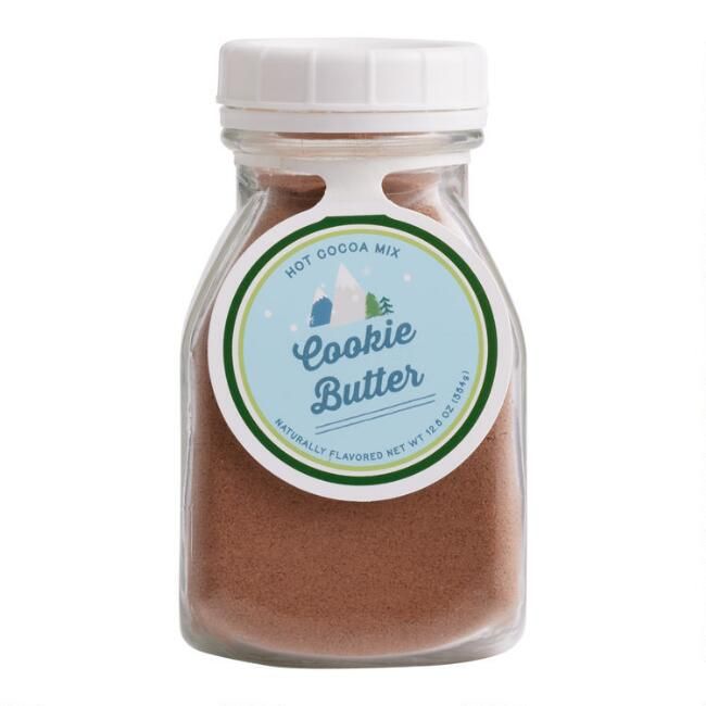 Cookie Butter Flavored Hot Cocoa Mix Jar | World Market