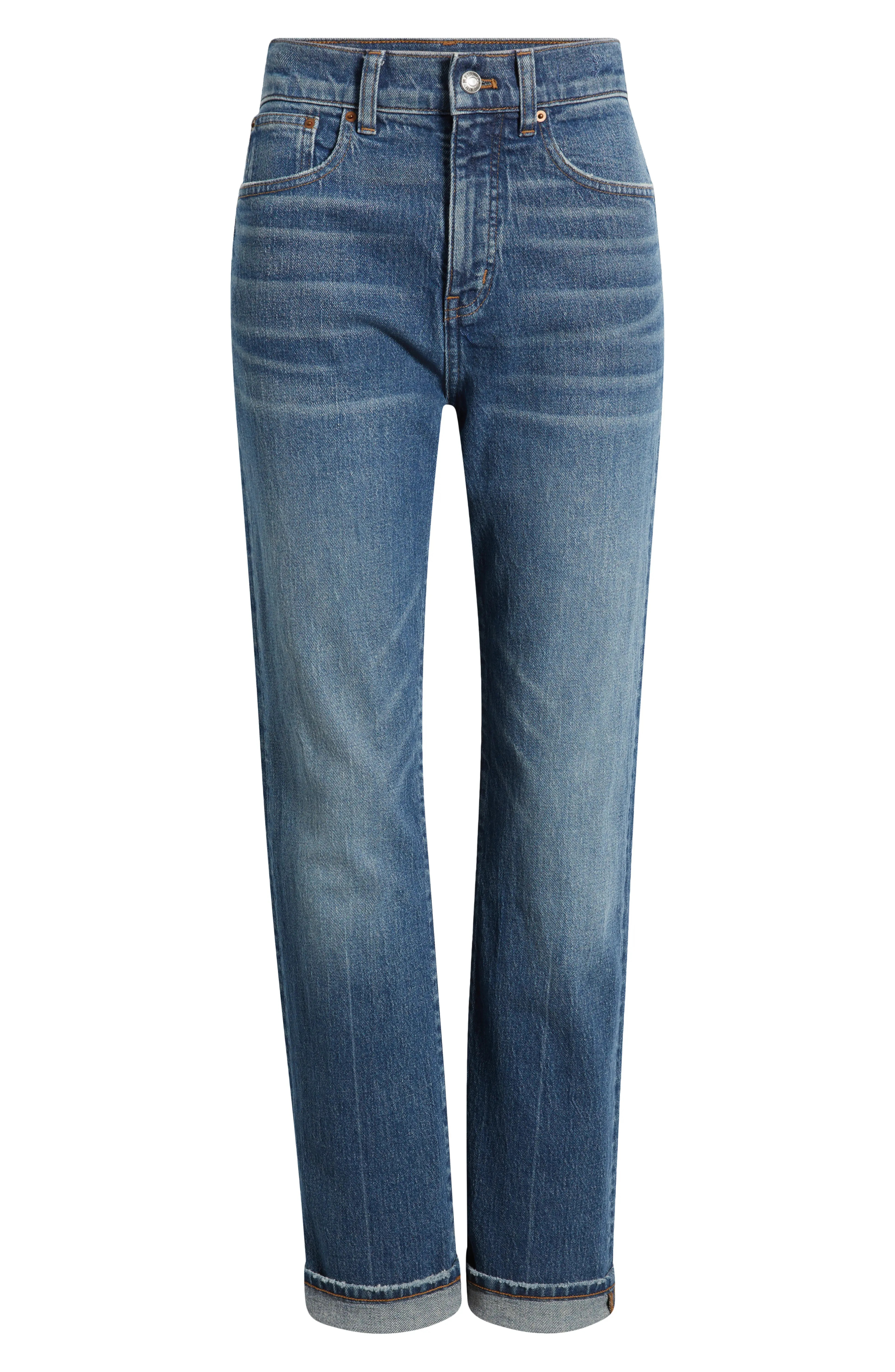 The '90s High Waist Straight Leg Jeans | Nordstrom