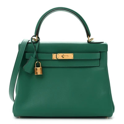 Evercolor Kelly Retourne 28 Vert Vertigo | FASHIONPHILE (US)