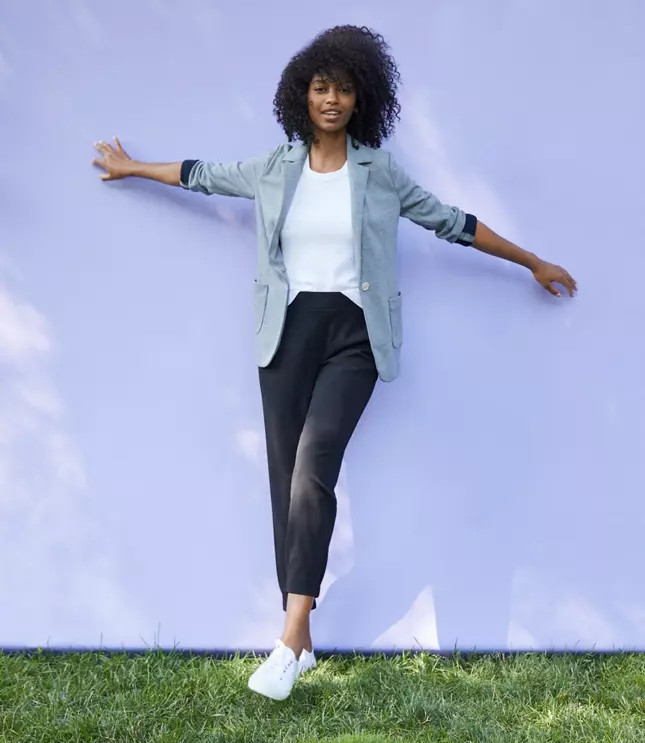 Pull On Slim Ankle Pants | LOFT