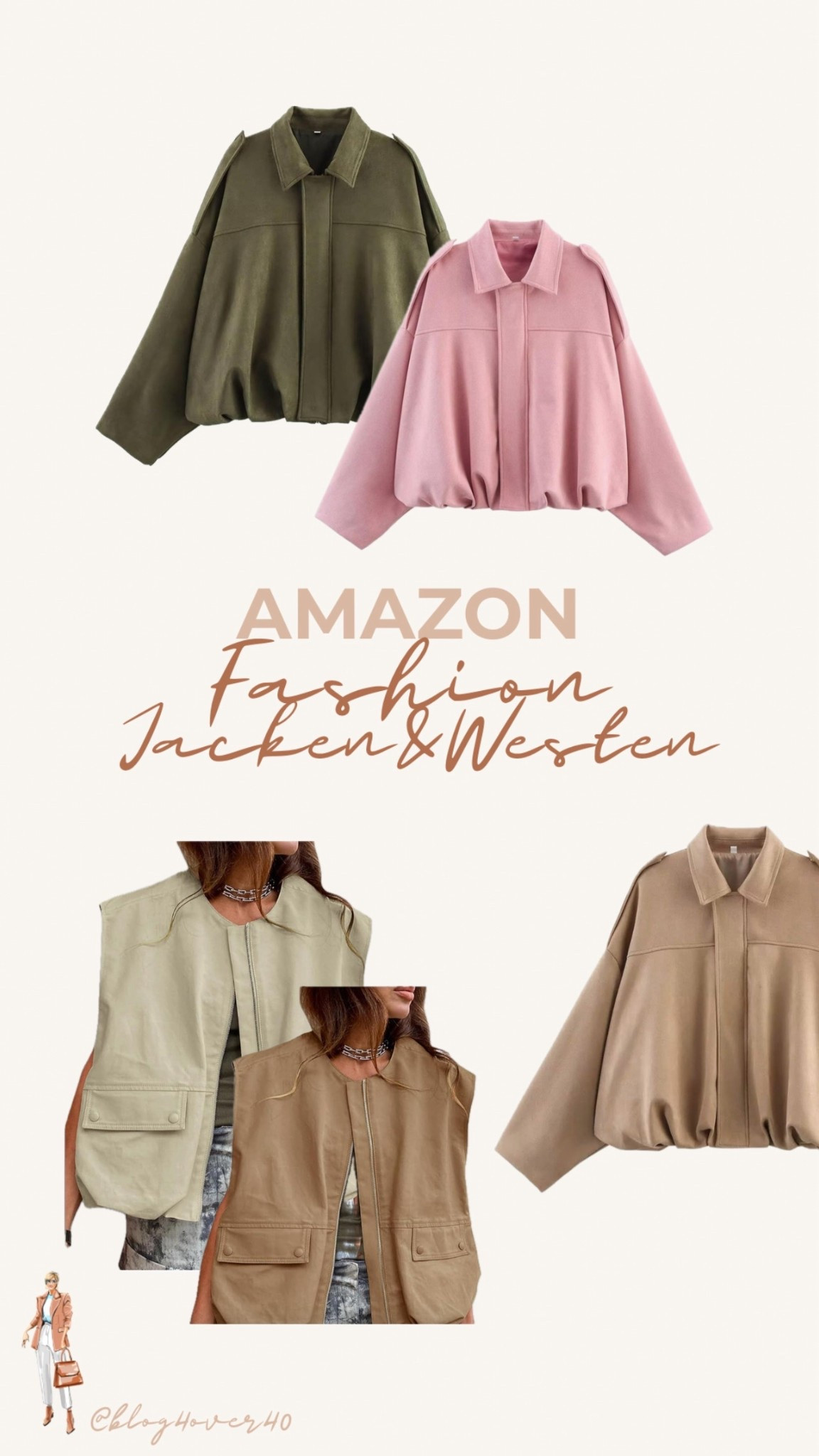 Tolle Jacken & Westen über Amazon 🫶🏻✨

#LTKspring #LTKdeutschland #LTKstyletip