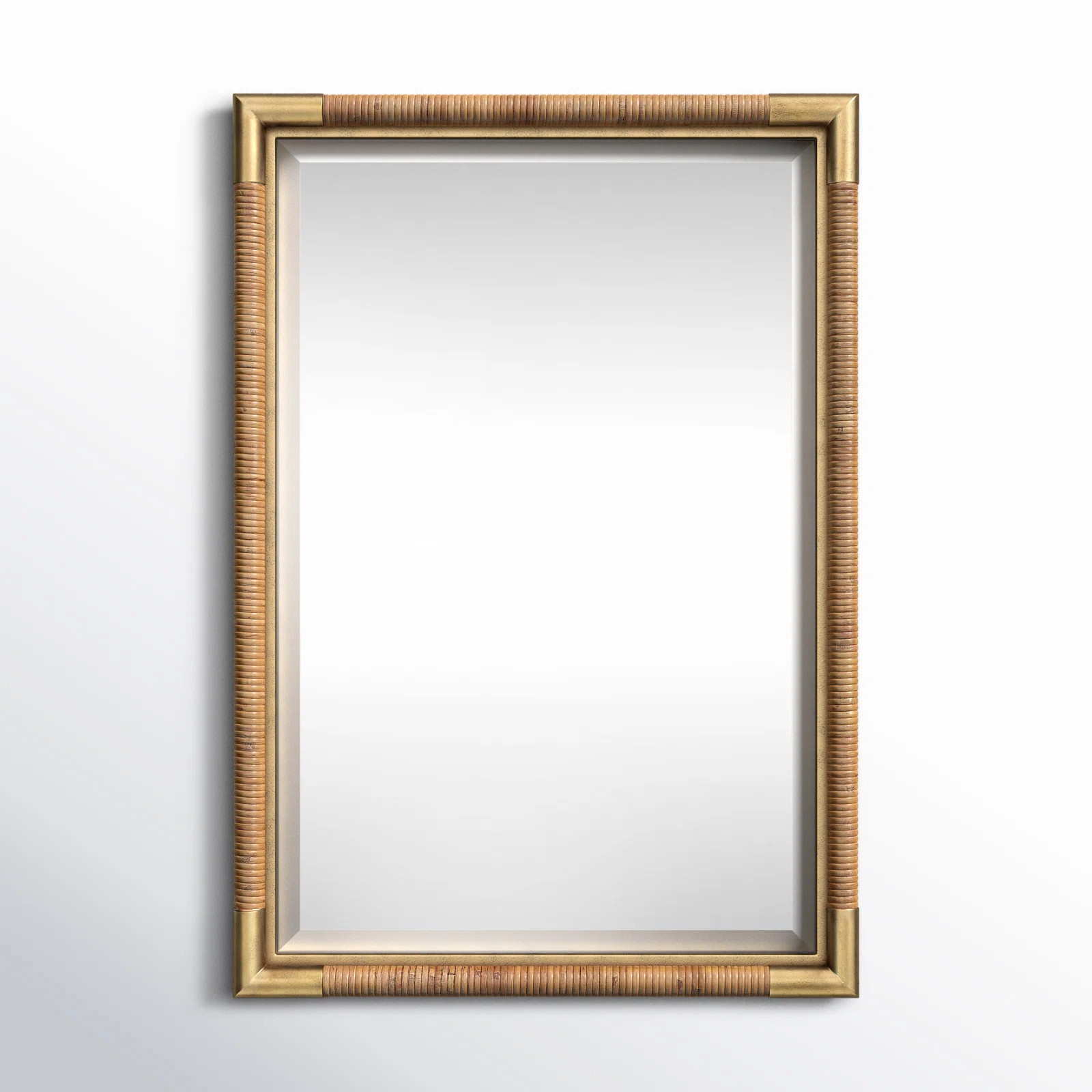 Mariella Metal Rectangle Wall Mirror | Birch Lane