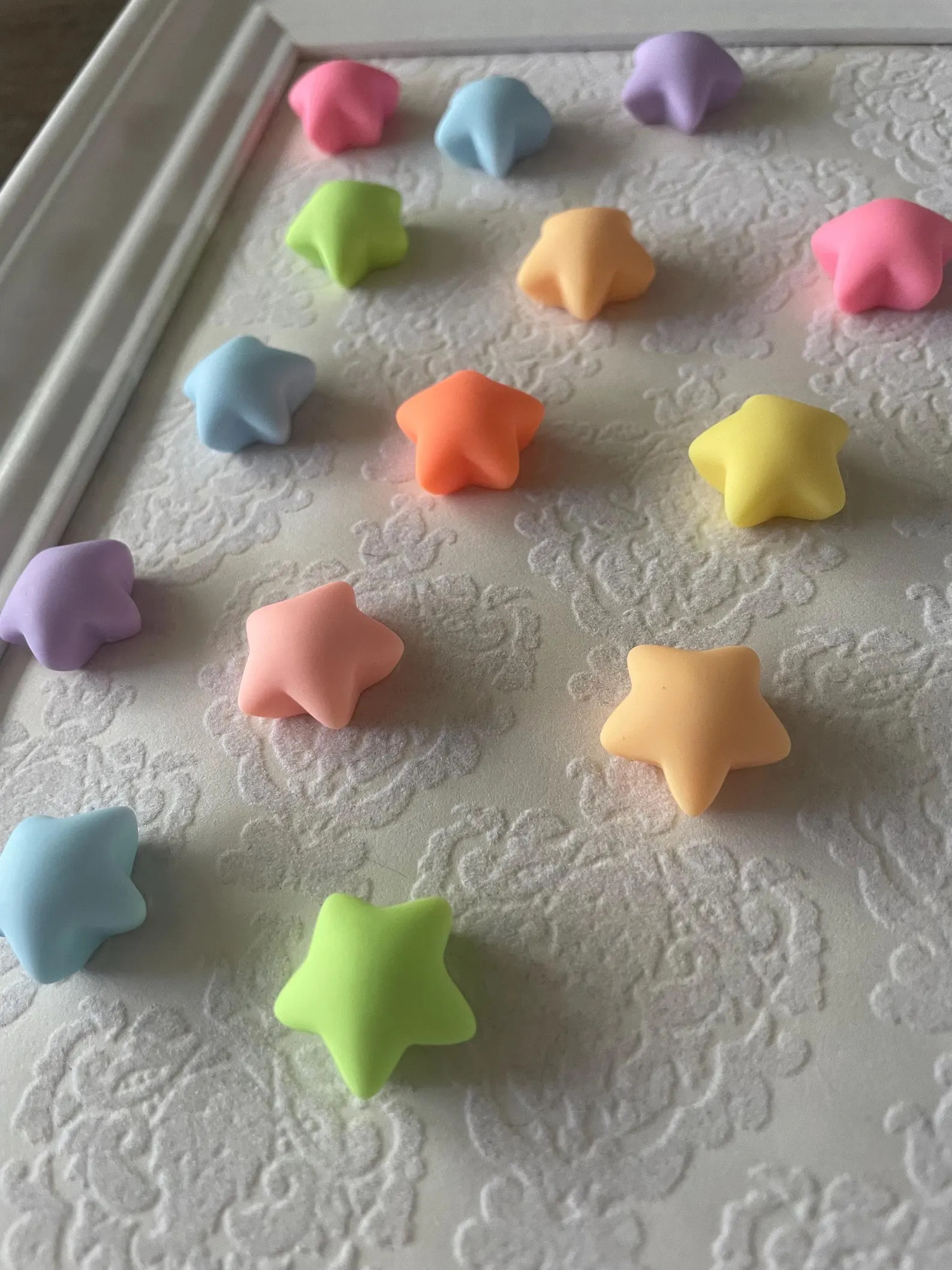 Pastel Star Set of 10 Chonky Push Pins | Decorative Thumbtacks | Bulletin Board | Home Office | C... | Etsy (US)