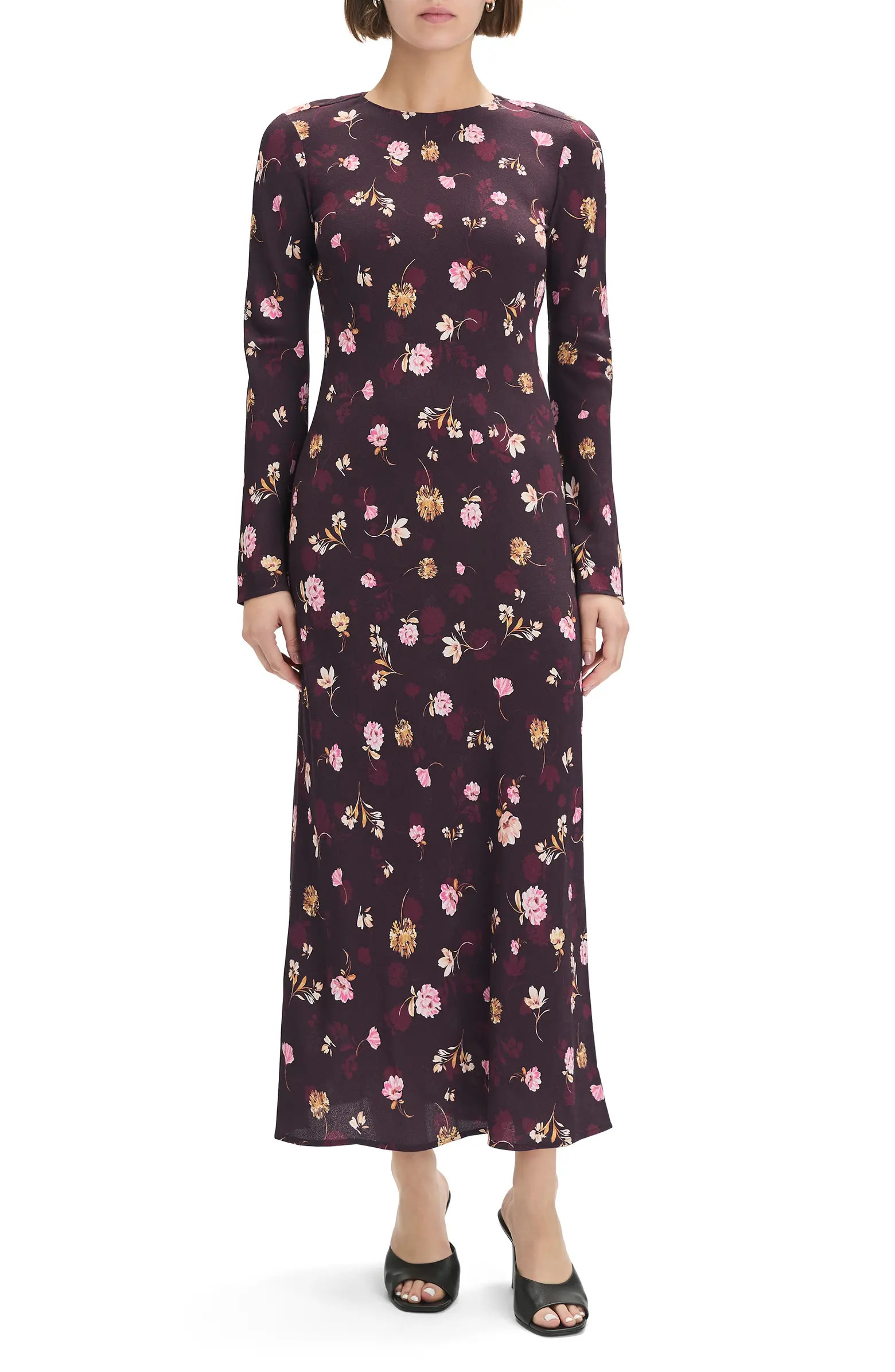 The Truly Madly Floral Print Long Sleeve Maxi Dress | Nordstrom