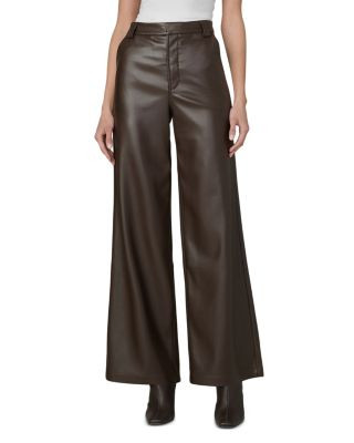 The Mia Faux Leather Wide Leg Pants | Bloomingdale's (US)