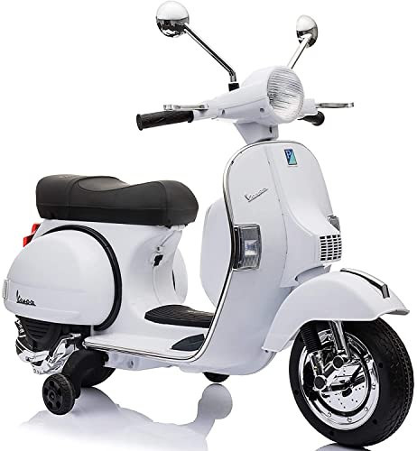 Best Ride On Cars Vespa Scooter, White, Large | Amazon (US)