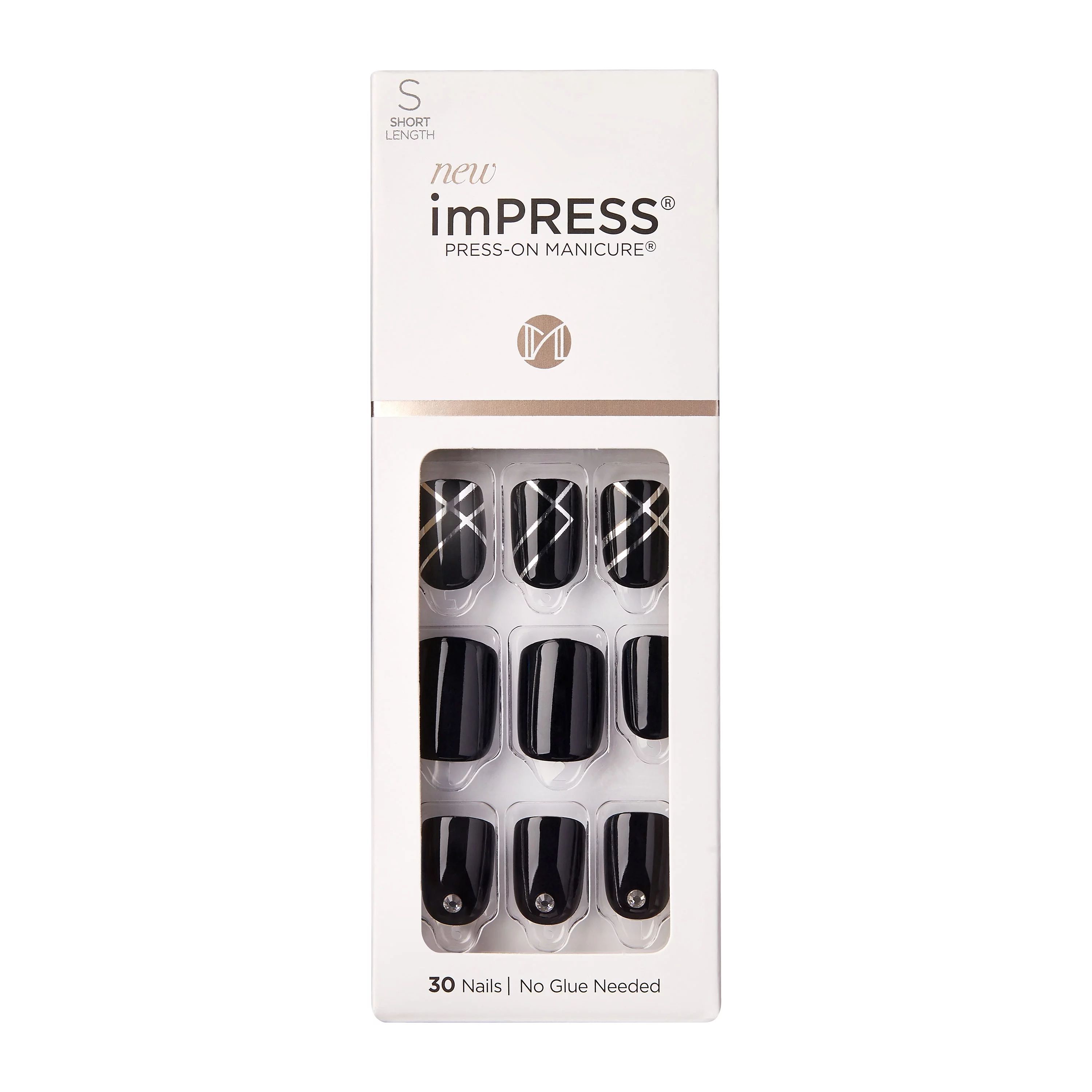 imPRESS Halloween Press-on Manicure Nails - Burning Bones | Walmart (US)