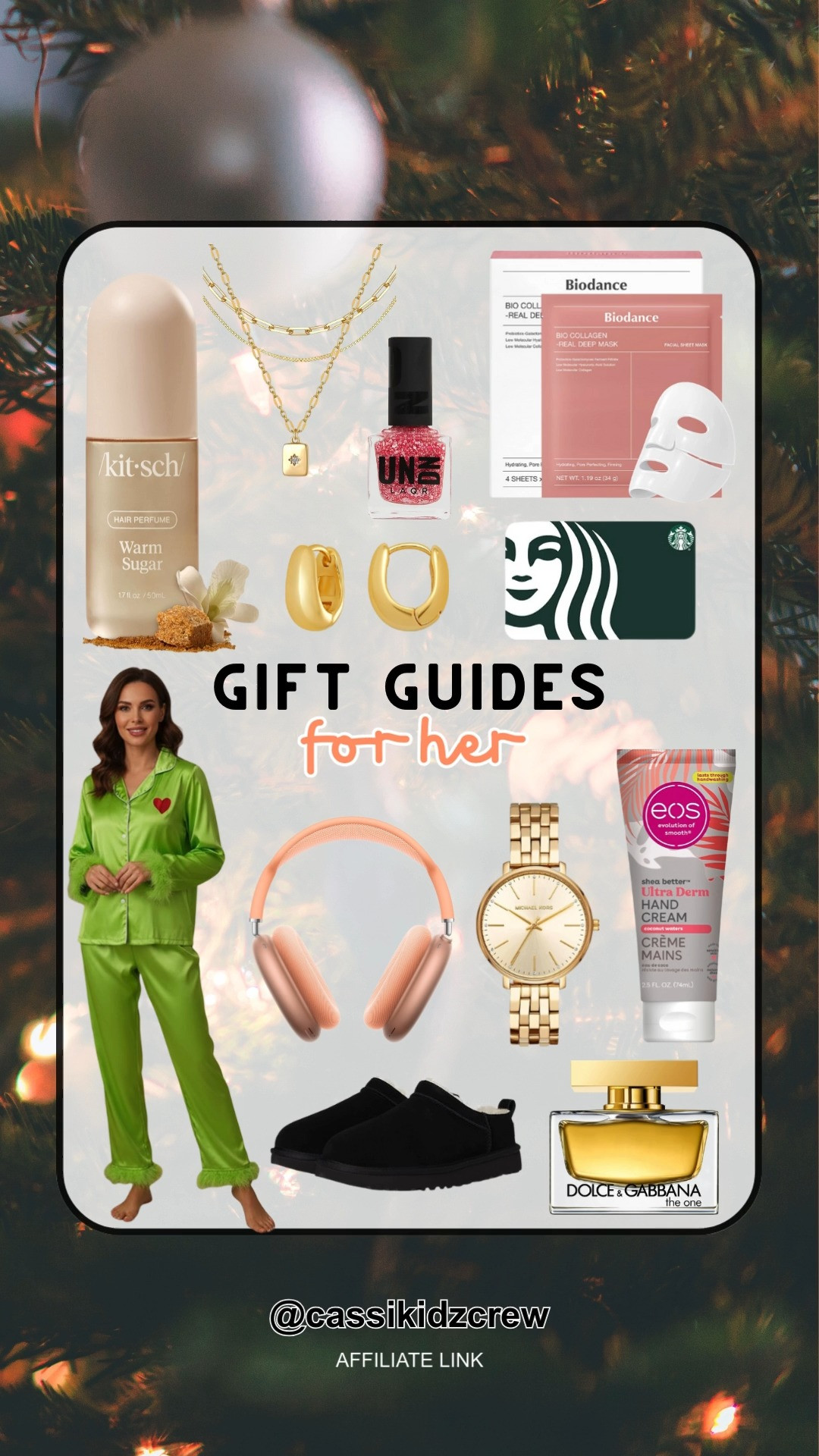 "Feeling the holiday spirit? These festive gifts will have her feeling cozy and stylish. From pajamas to perfume, it's all here! 🎁👠👠 

#holidaygifts #christmasgifts #giftideas #amazonfinds #fashiongifts #giftinspiration
"							 

 #LTKGiftGuide #LTKHoliday #LTKSeasonal