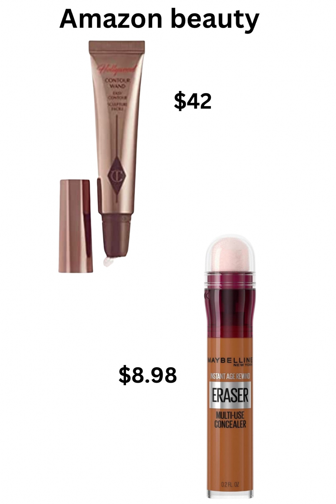 Amazon makeup and beauty dupe! Charlotte tilbury vs maybelline liquid cream contour! Summer must have! 

#LTKbeauty #LTKFind #LTKBeautySale