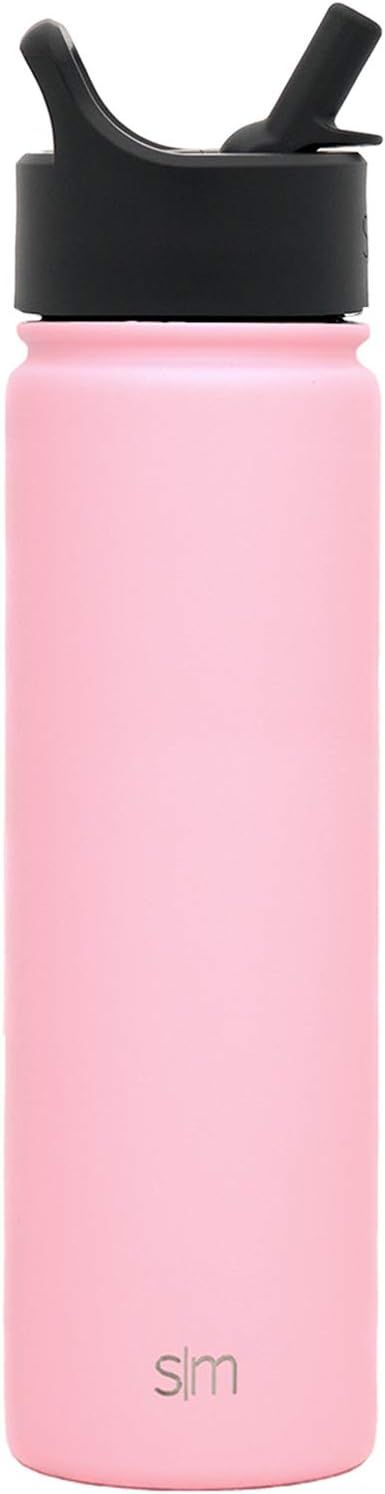 Simple Modern 22 oz Summit Water Bottle with Straw Lid - Gifts for Hydro Vacuum Insulated Tumbler... | Amazon (US)