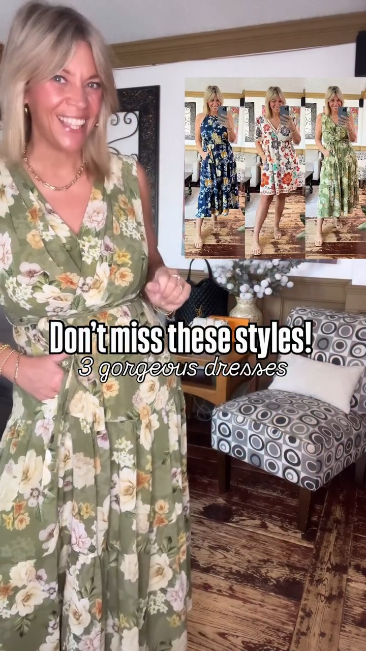3 lovely dresses perfect for spring & summer events! Graduations, bridal showers, brunch, church, a shopping date… you’re gonna love these styles!

#LTKOver40 #LTKWedding #LTKMidsize