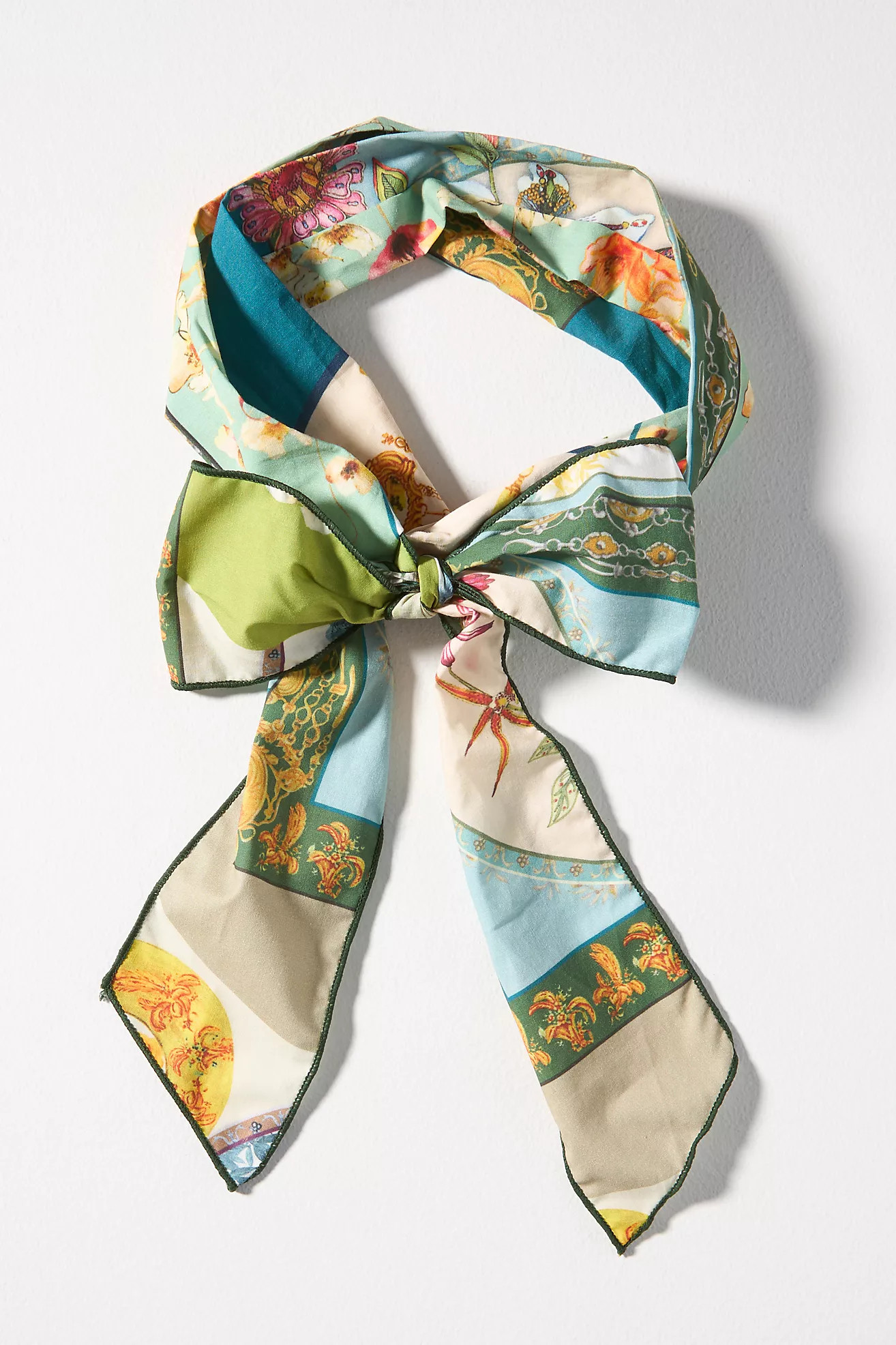 Mosaic Tie-Back Hair Wrap | Anthropologie (US)
