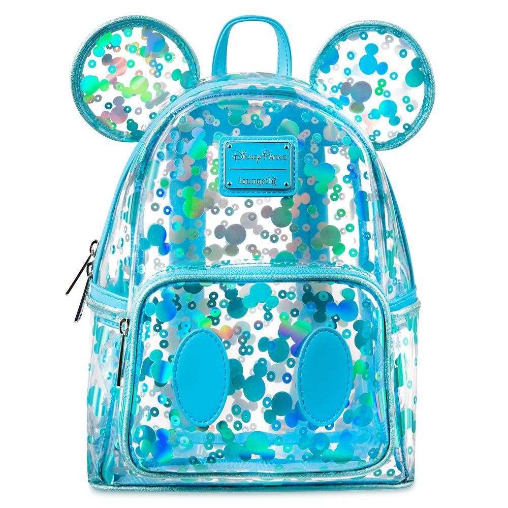 Mickey Mouse Icon Clear Loungefly Mini Backpack | Disney Store