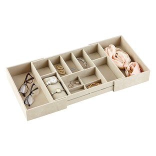 Stackers Large Expandable Jewelry Storage Tray | The Container Store