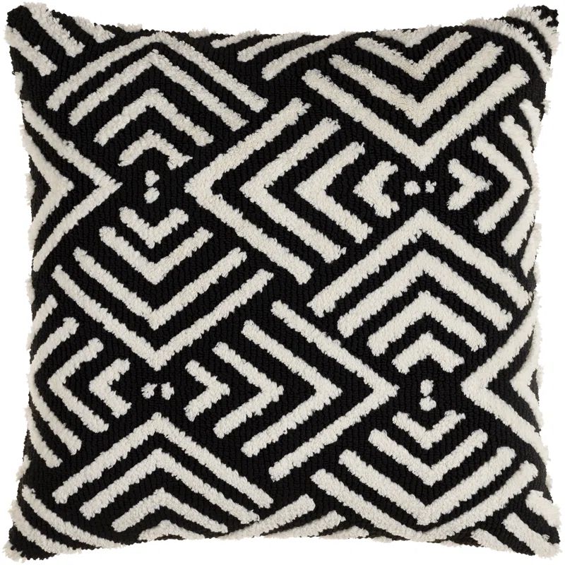 Flory Geometric Cotton Throw Pillow | Wayfair North America