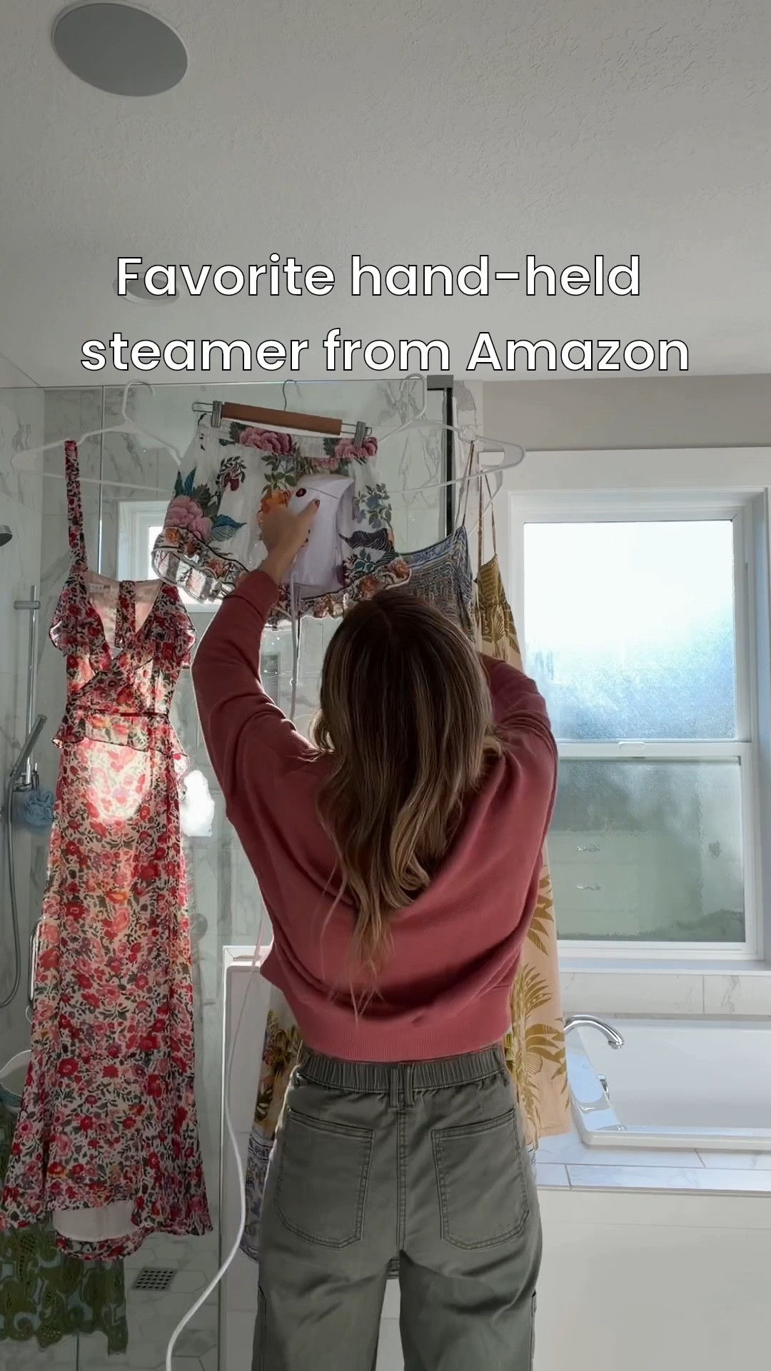 Sharing my favorite affordable hand held steamer from Amazon! Small enough to travel with you in your suitcase and does a great job steaming any type of fabrics. 

#LTKTravel #LTKFindsUnder50 #LTKHome