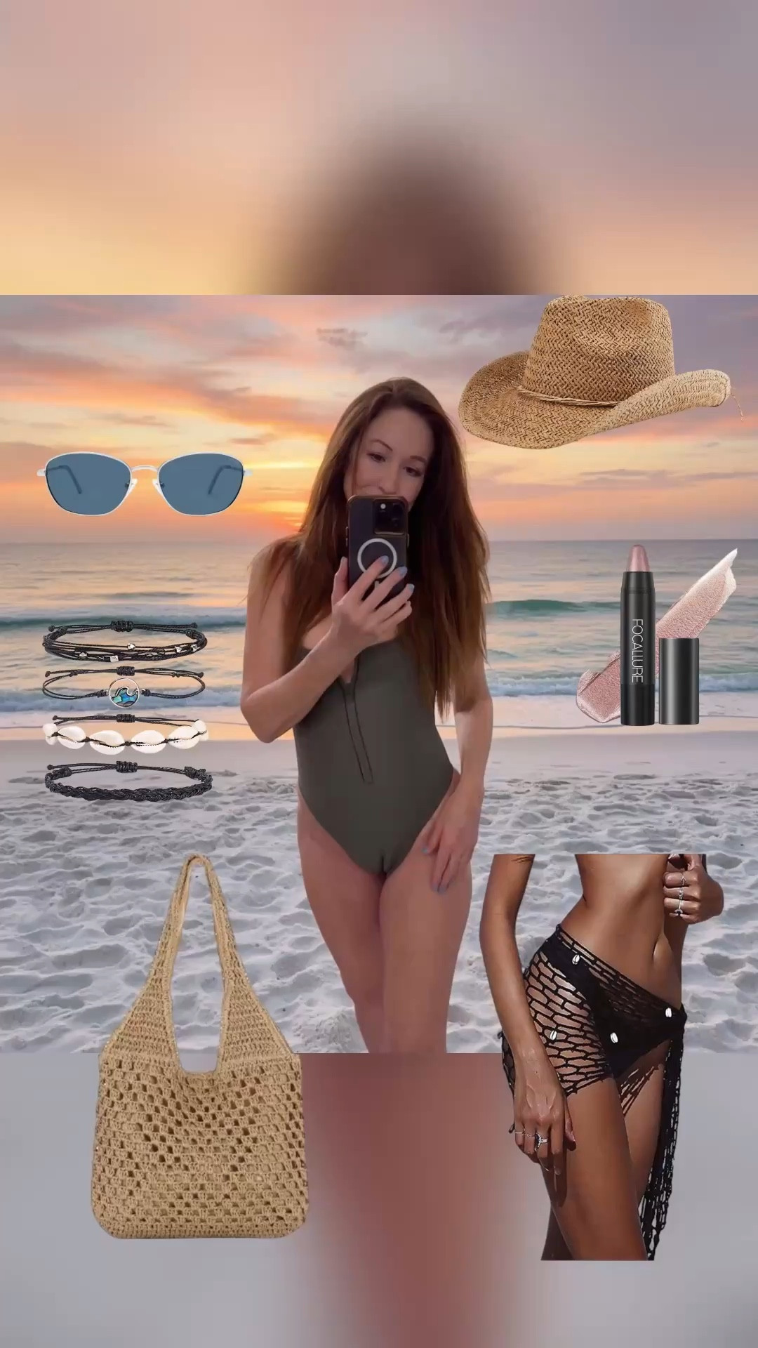 Beach day essentials ☀️🏖️ Found some of my favorite spring must-haves on Amazon! Perfect for poolside lounging, sandy strolls, or sunset vibes. 

@amazonfindsandfashion 

#Ad #AmazonFinds #BeachEssentials #SummerVibes #SkimsStyle #PoolsideReady #BeachDayMustHaves #SpringSaleFinds #VacationStyle #AffordableLuxury #TravelInStyle #ResortReady #OOTDSummer #AmazonStyle #BeachLife #SunSandStyle #SummerShopping

#LTKSeasonal #LTKootd #LTKSwim