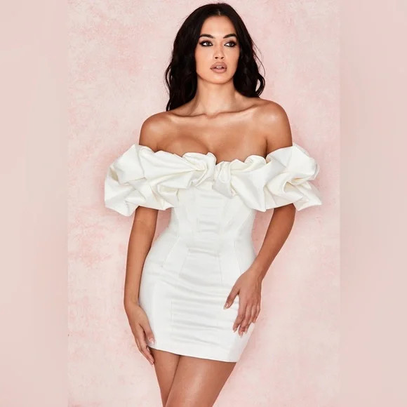 House of CB Selena Dress - IVORY - SMALL | Poshmark