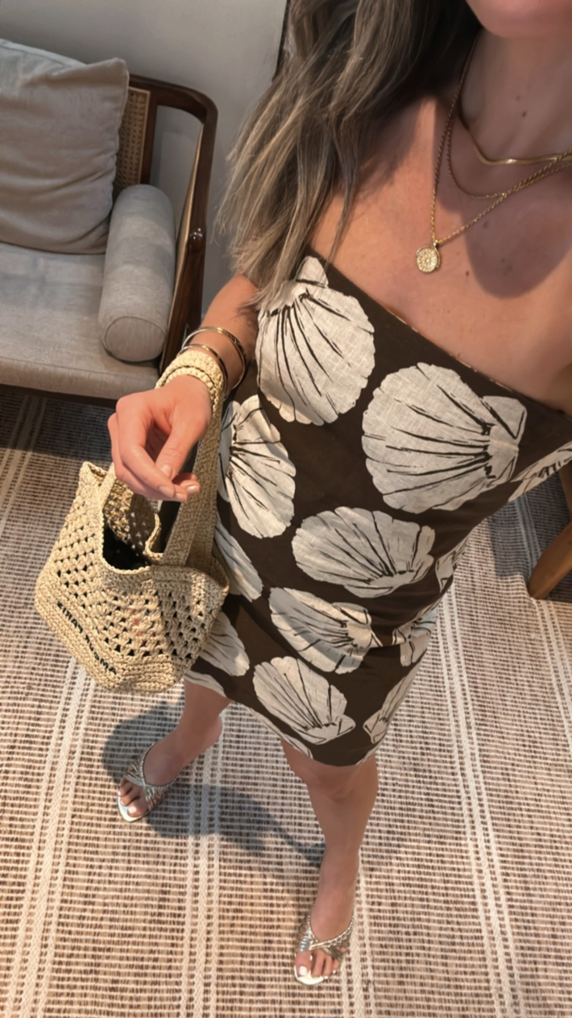 Girls night out. Summer outfit. Beach outfit. Summer style. Girls weekend. Abercrombie. Skort. Seashell. Brown linen. Skort dress. Mom chic  

#LTKMidsize #LTKStyleTip #LTKFindsUnder100