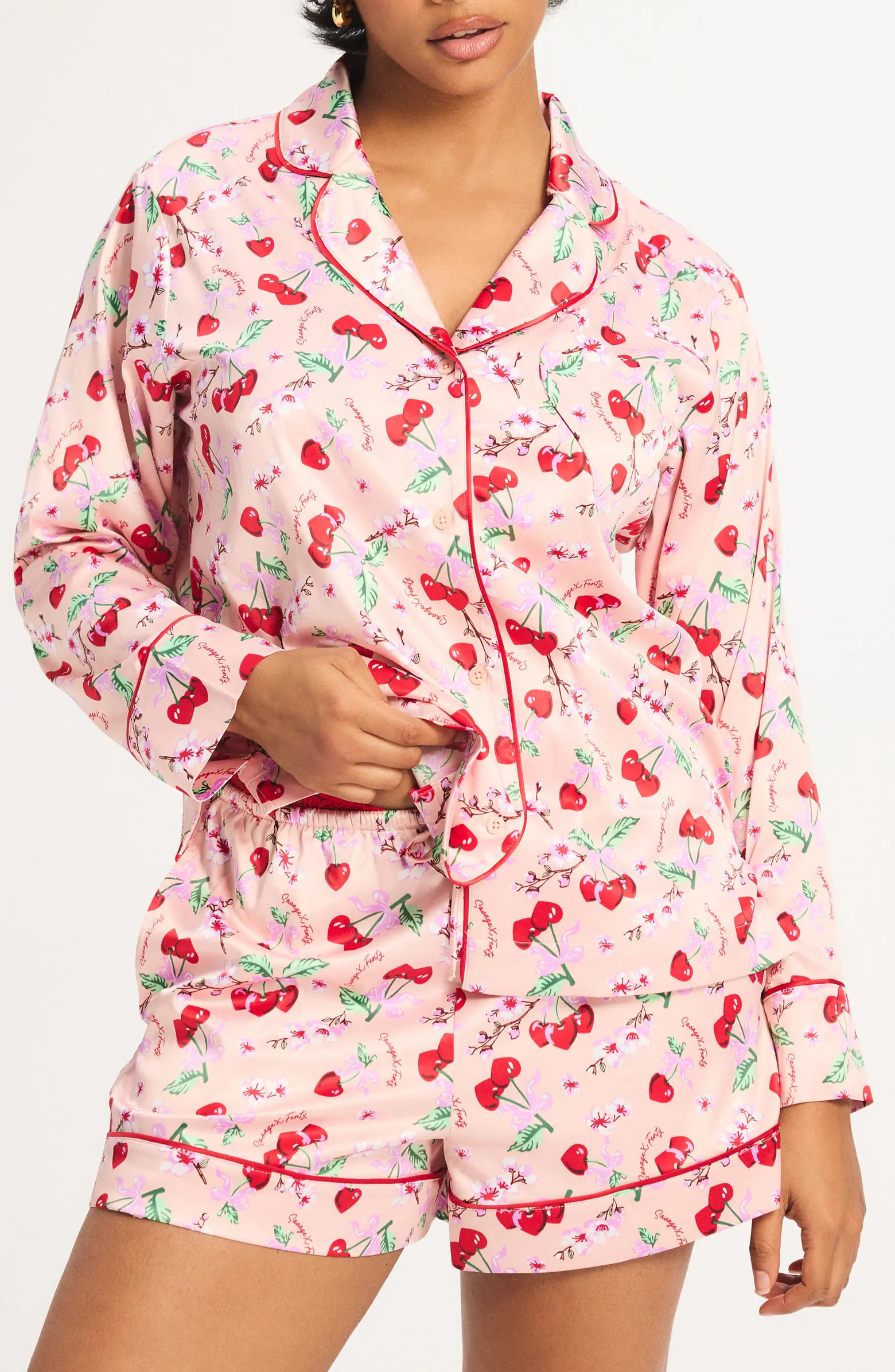 Satin Ever After Pajama Shirt | Nordstrom