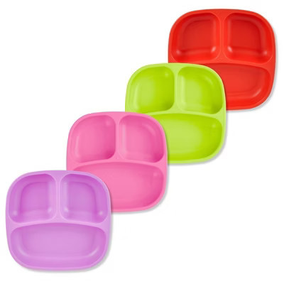 Re-Play 4pc - Divided Plates - Spring Fling | Target