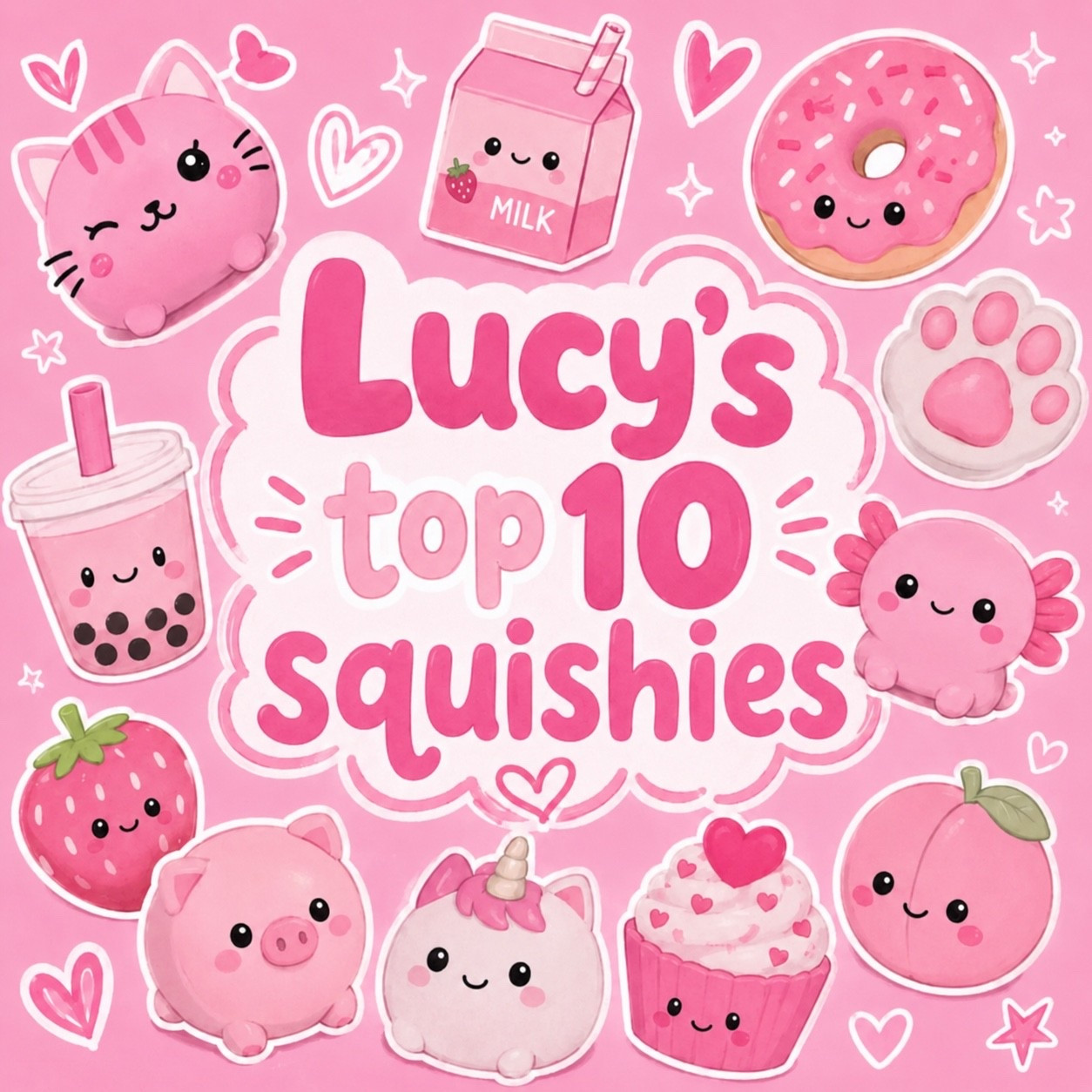 Squishies Lucy loves
