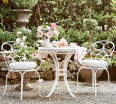LoveShackFancy Outdoor Bistro Table (29") | Pottery Barn (US)
