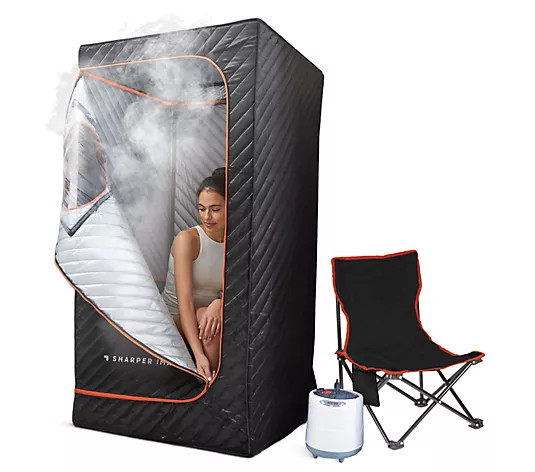 Make Your Selection: Sharper Image STEAM At Home Recovery Sauna Room | QVC