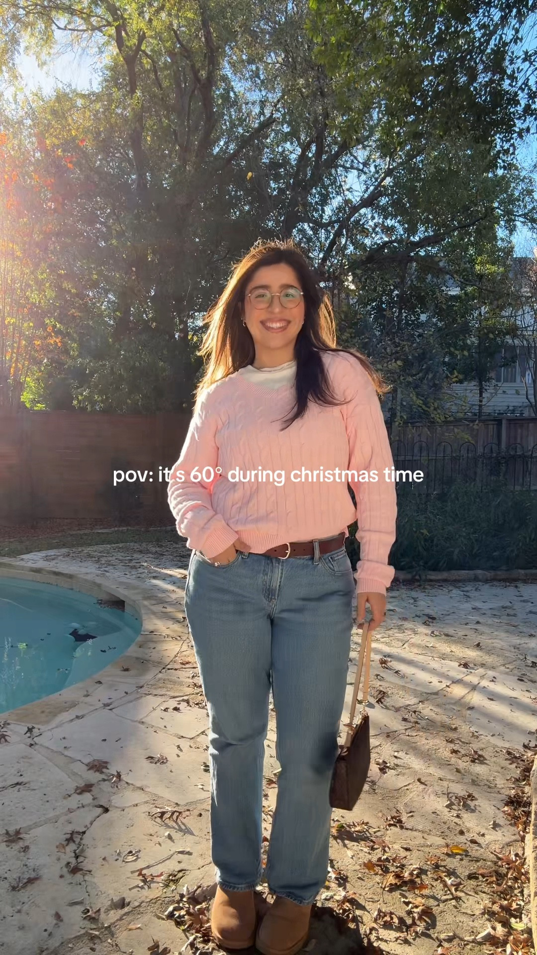 Large in the sweater, medium in the shirt, 10 short in the jeans

#LTKMidsize #LTKFindsUnder50 #LTKHoliday