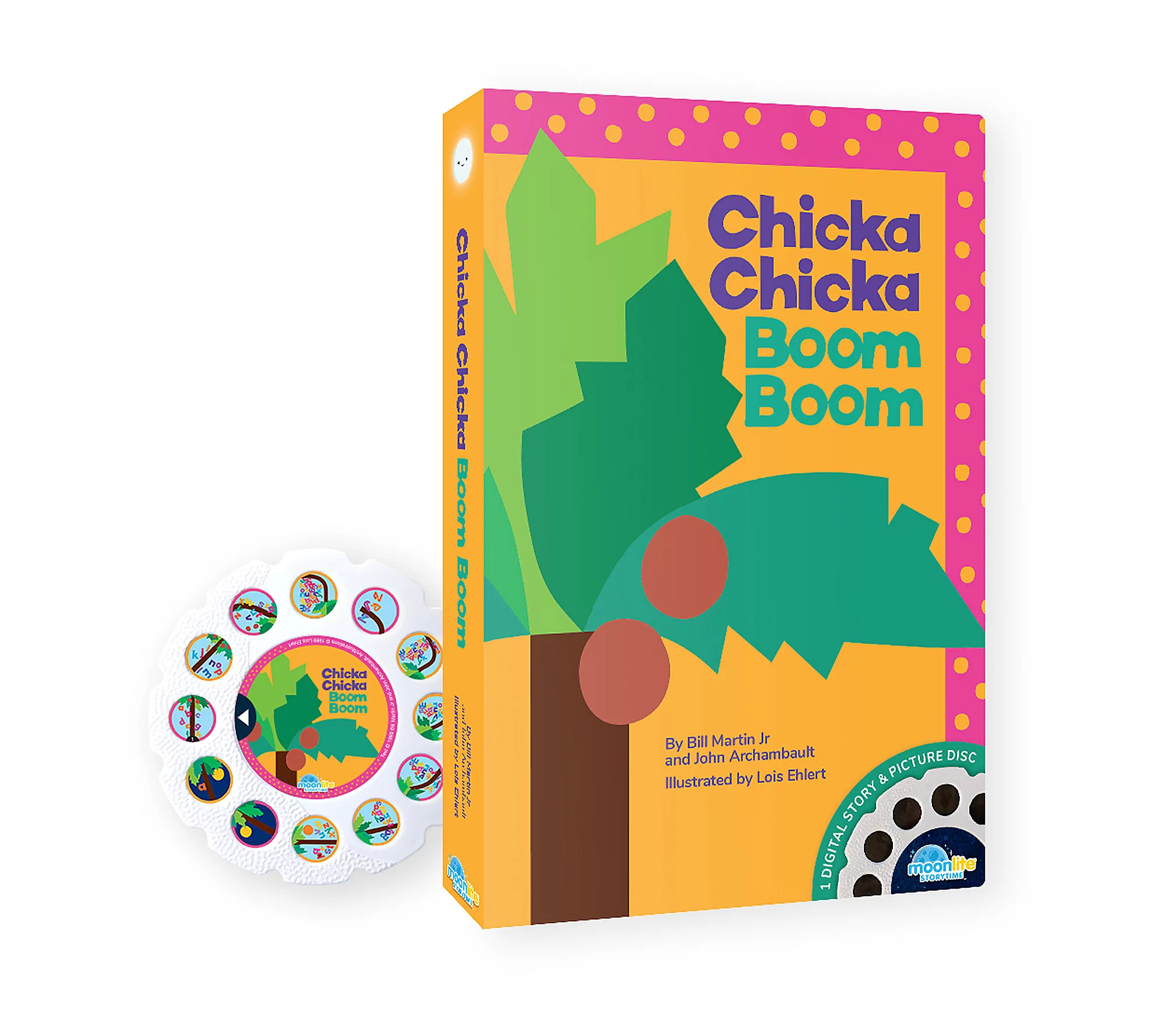 Moonlite Storytime Chicka Chicka Boom Boom Stor ybook Projector | QVC