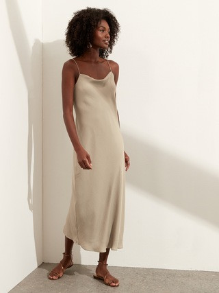 Square-Neck Slip Dress | Banana Republic (US)