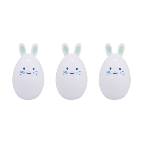 3ct Shaped Bunny Character  Easter Plastic Eggs - Spritz™ | Target