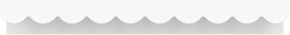 Floating Nursery Book Shelves Wall | Pair of 24in Scalloped Book Shelves for Kids Room | Cloud Sh... | Amazon (US)