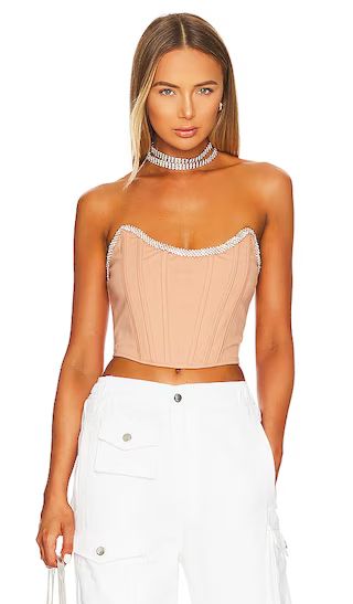 Sandy Top in Nude | Revolve Clothing (Global)