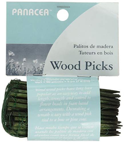 Panacea Products 60043 Floral Picks 3 Inches 90 Pieces, Green | Amazon (US)