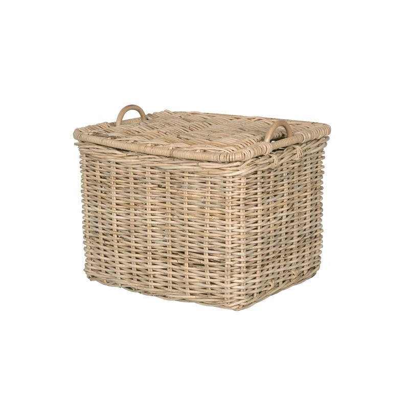 Rosecliff Heights Boyden Rattan Basket | Wayfair North America