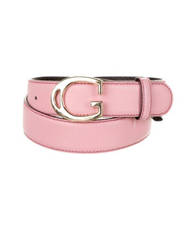Gucci Leather G Belt Pink Gucci Leather G Belt | The RealReal