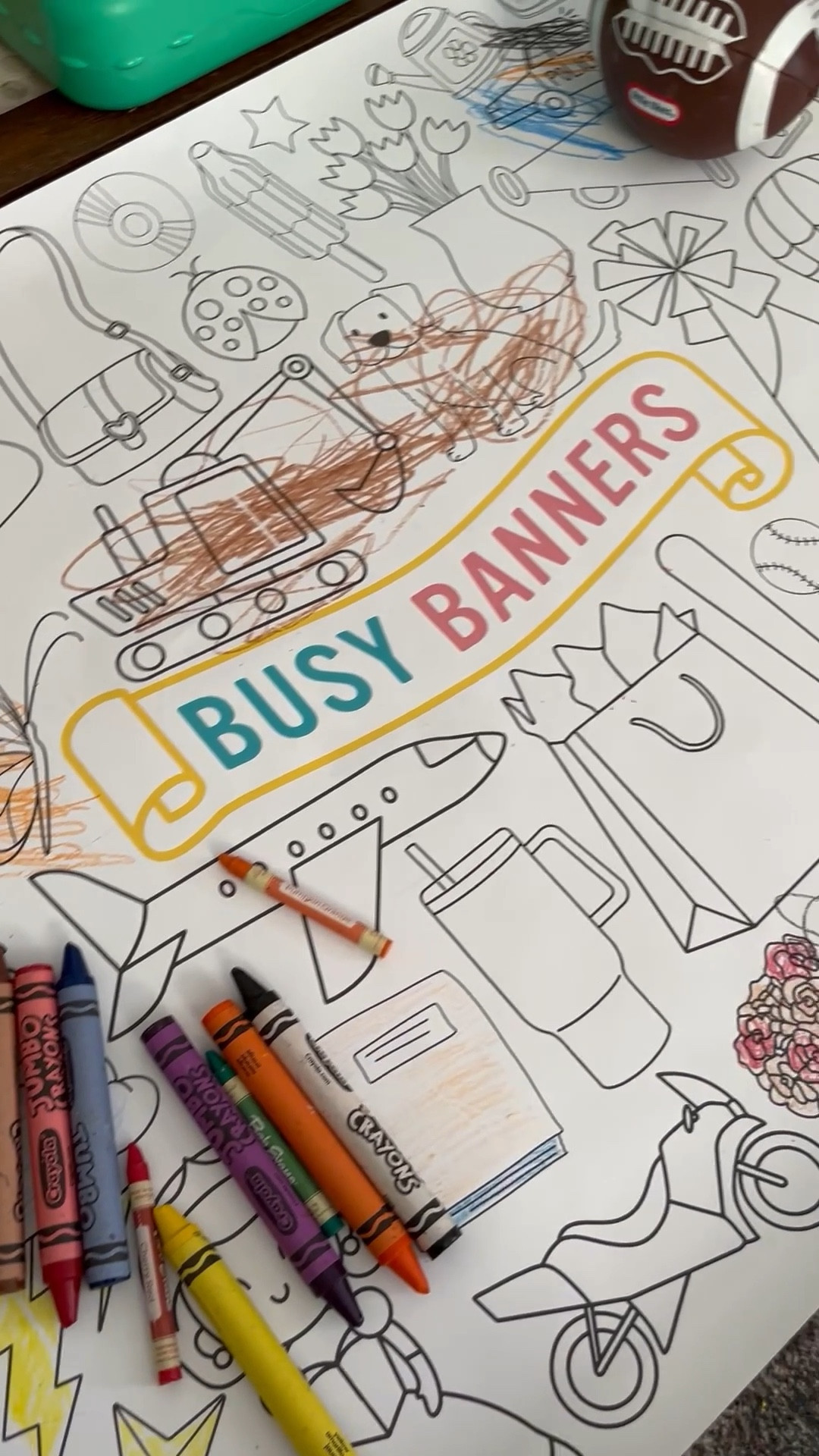 Busy Banners | Screen Free Activity | Coloring Pages | Coloring Banner 

#LTKFamily #LTKKids #LTKParties