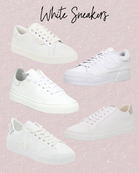 White sneakers for women some on sale 

#LTKSaleAlert #LTKFindsUnder50