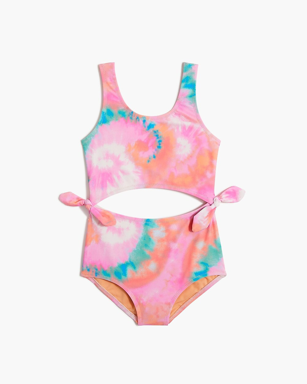 Girls' tie-dye one-piece swimsuit | J.Crew Factory