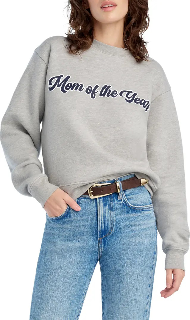 The Varsity Mom of the Year French Terry Graphic Sweatshirt | Nordstrom