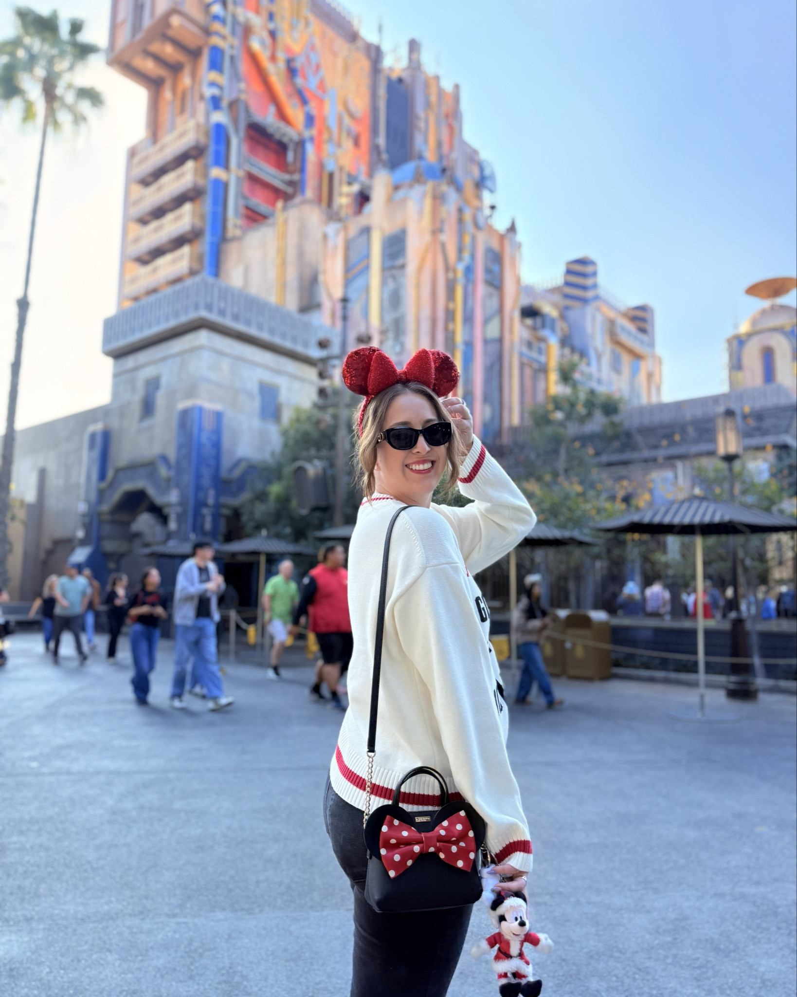 Just another Disney outfit for ya!

Ears are 30% off with code CYBER 

My Minnie mouse Kate Spade bag is from an older season, but I found a super cute and similar backpack that is on sale !! 

Also can never go wrong with Paige denim and my Veja shoes. 

#LTKgrwm #LTKHoliday #LTKdayinmylife