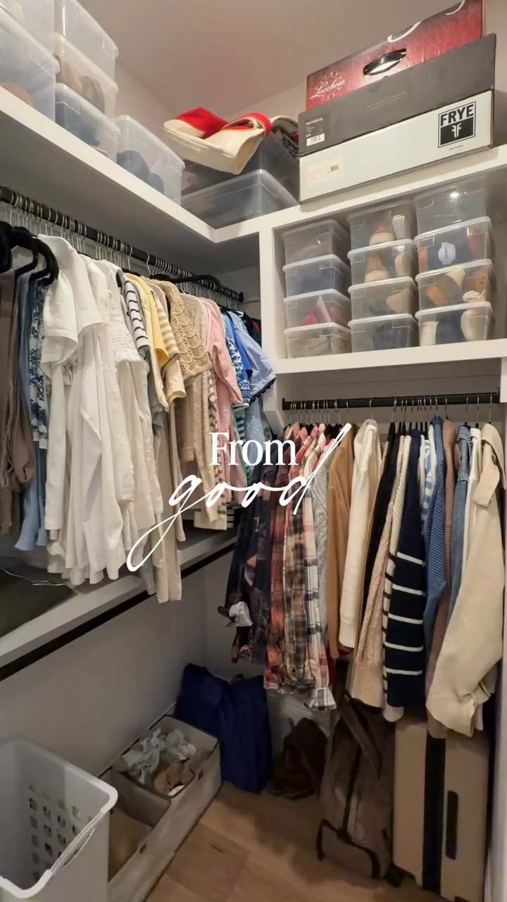 The transformation might not look dramatic at first—but take a closer look and the function and style and you will see some big changes!

Hiring a professional organizer doesn’t mean you’ve been doing it wrong. Most of the time, your space just isn’t optimized for the way you actually live.

In this primary closet, we:
✨ Added drawers for easy access to undergarments and workout clothes.
✨ Styled the space to make it feel beautiful every time they walk in.
✨ Created a simple, intuitive system that keeps everything visible, accessible, and easy to maintain.

Because the best organized spaces aren’t always the ones with the biggest visual makeover—they’re the ones that actually make your everyday life easier. 🙌🏻

#professionalorganizer #closetorganization #organizedhome #closetgoals #homeorganizationtips