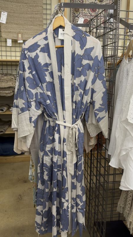 Dreaming of this world market robe, awesome as a coverup for the summer! 

Resort coastal blue robe pajamas 

#LTKStyleTip #LTKTravel #LTKOver40