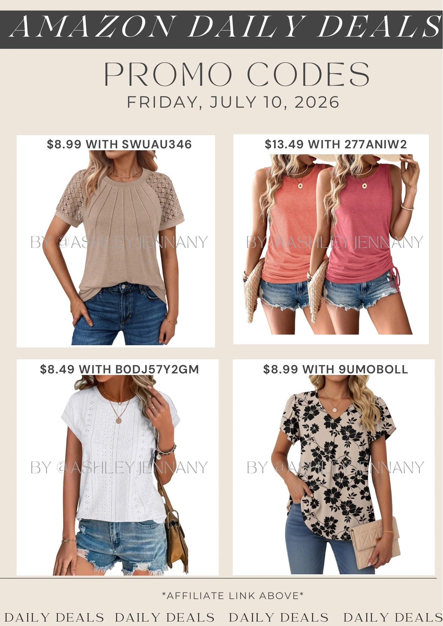 Amazon deals

#LTKSaleAlert #LTKMidsize #LTKootd