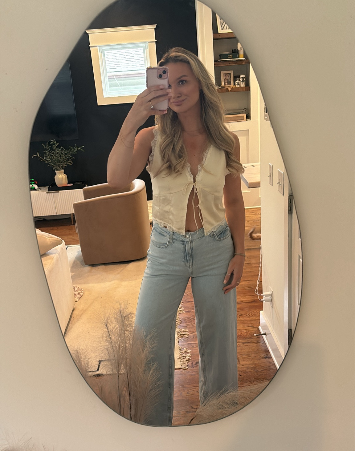 Jeans are Zara- linked similar!

#LTKstyletip #LTKSeasonal