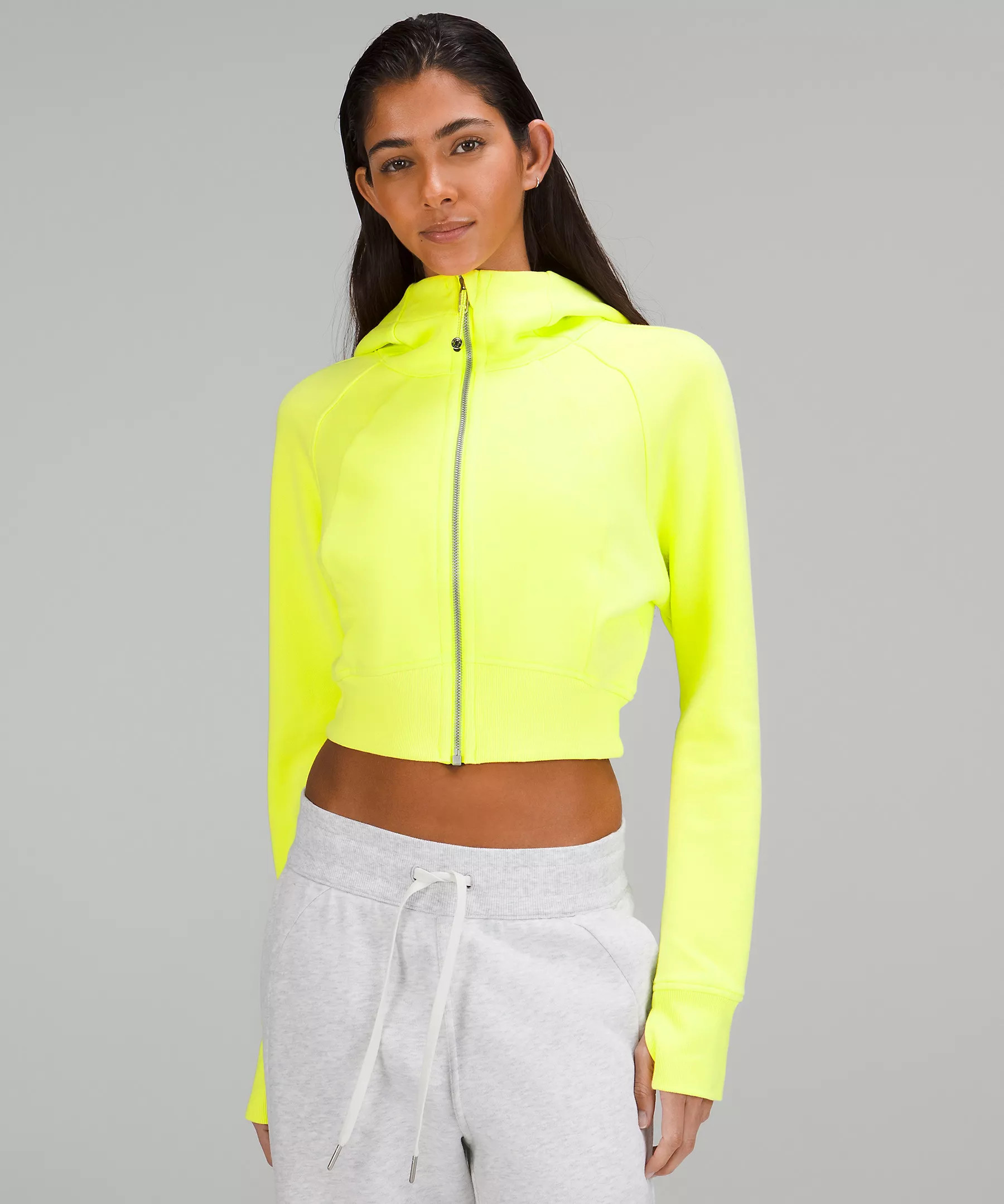 Scuba Full-Zip Cropped Hoodie | Lululemon (US)