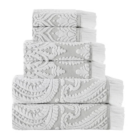 Birch Lane™ Devon 6 Piece Turkish Cotton Towel Set | Wayfair North America